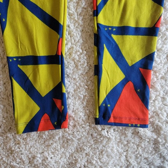 LuLaRoe Leggins. One Size. Geometric Print. - Picture 6 of 9